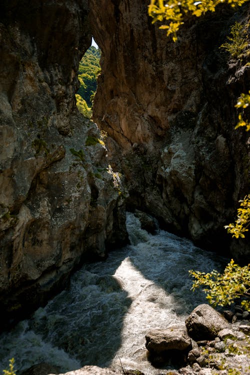 Kostenloses Stock Foto zu canyon, erodiert, fluss