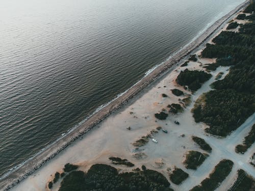 açık hava, drone çekimi, havadan görünüş içeren Ücretsiz stok fotoğraf