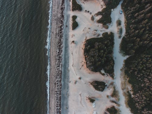Fotobanka s bezplatnými fotkami na tému letecké snímkovanie, malebný, morské pobrežie