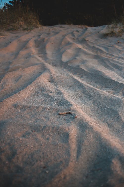 Close-Up Shot of Sand