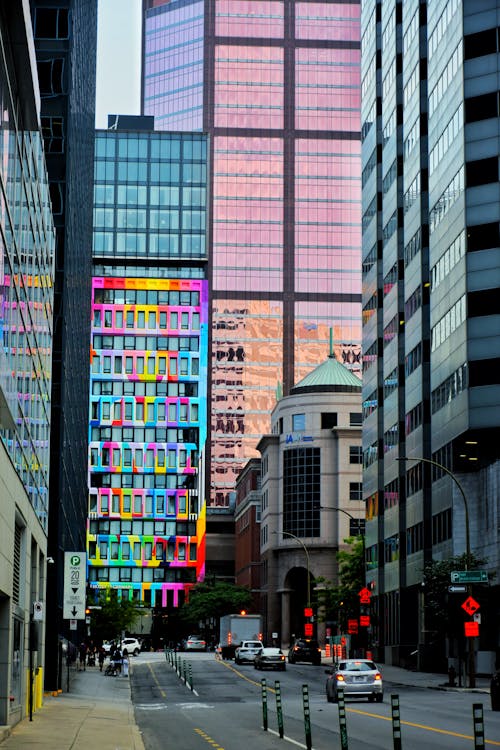 Foto stok gratis bangunan, daerah metropolitan, gedung-gedung tinggi