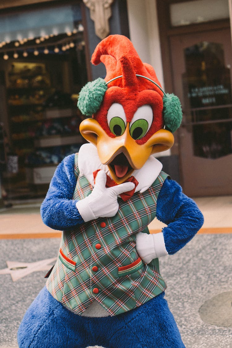 Photo Of Woody Woodpecker Mascot