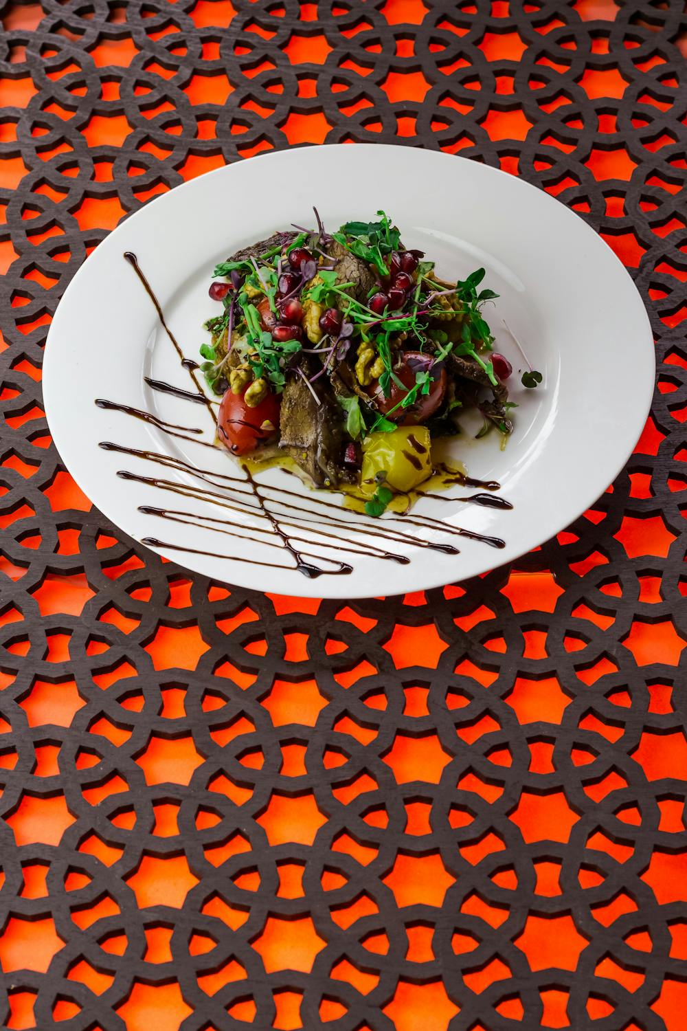 Veggie Skewers with Balsamic Glaze