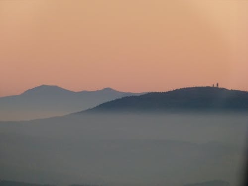 剪影, 山, 日出 的 免費圖庫相片