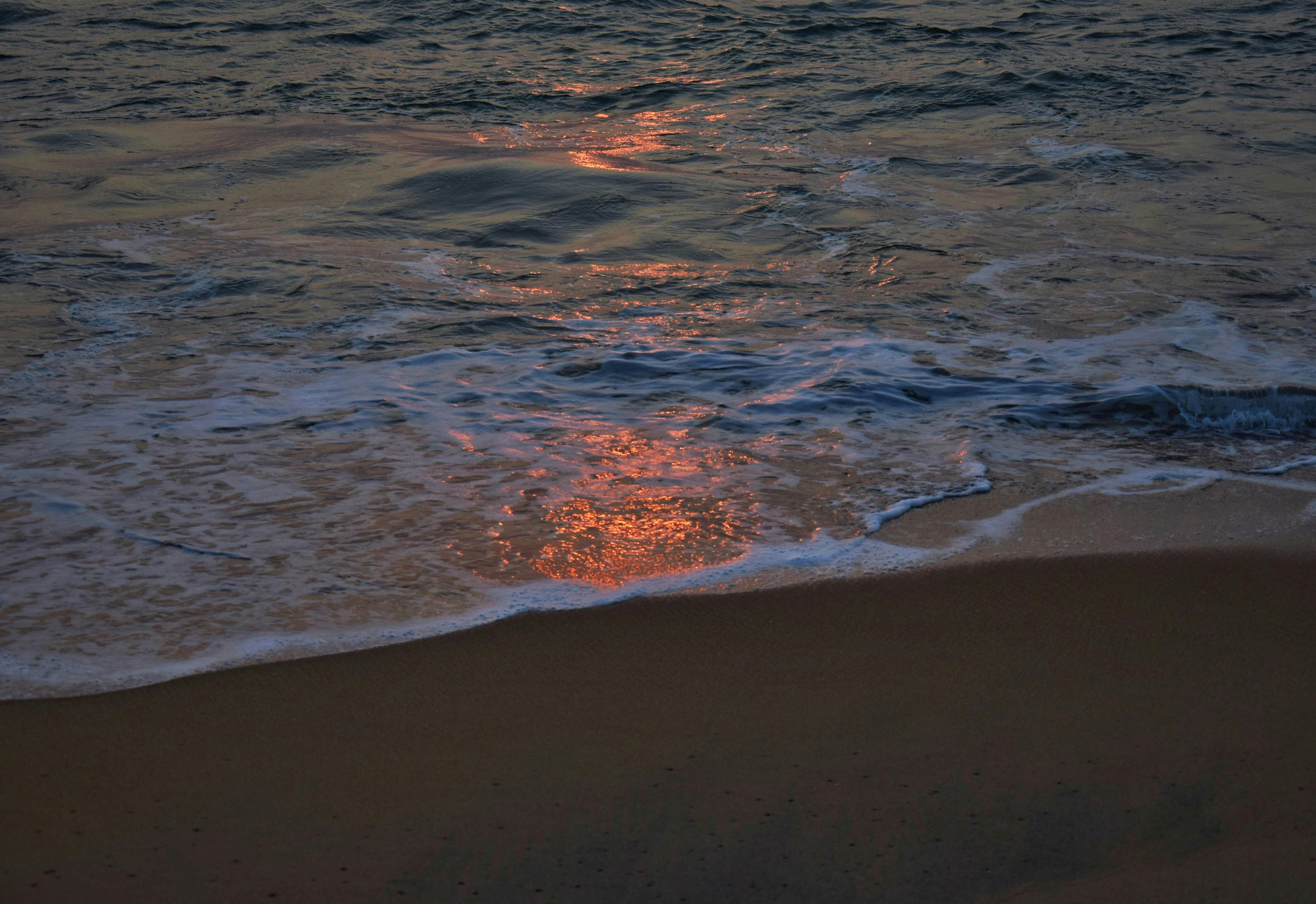 Hdの壁紙 ビーチ 光の反射の無料の写真素材