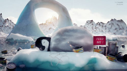 Free stock photo of antarctica, can, environmental damage Stock Photo