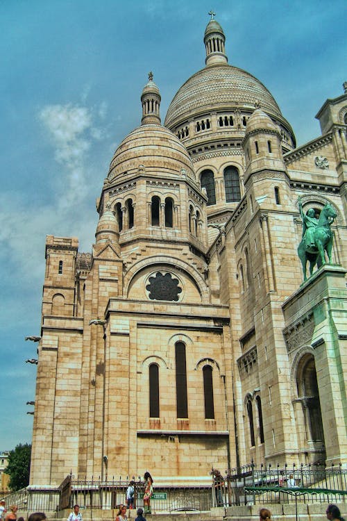 คลังภาพถ่ายฟรี ของ sacré-cœur, ภายนอกอาคาร, มหาวิหาร