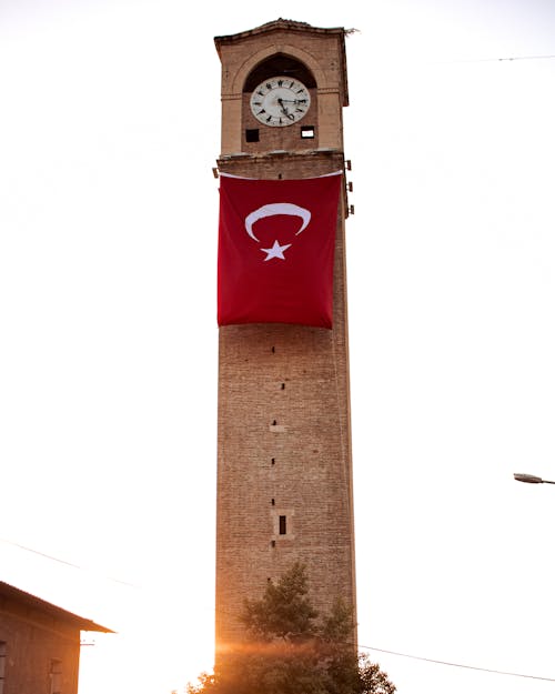 Foto stok gratis adana, bendera kalkun, landmark lokal