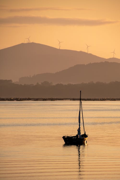 Sailboat on Sea