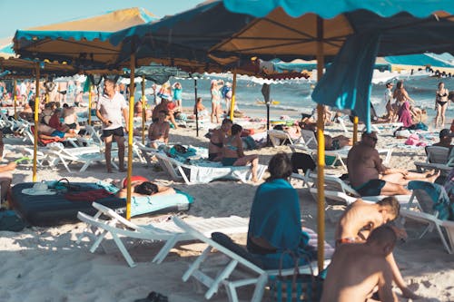 Free 假期, 夏天, 沙灘傘 的 免費圖庫相片 Stock Photo