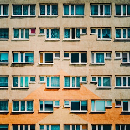 Windows of an Apartment Building