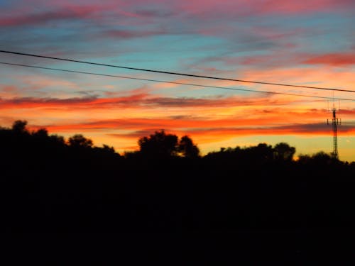 傍晚的太陽, 日落, 顏色 的 免費圖庫相片
