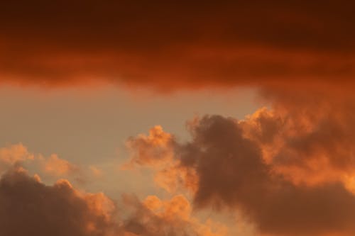 Scenic View of the Clouds in the Sky