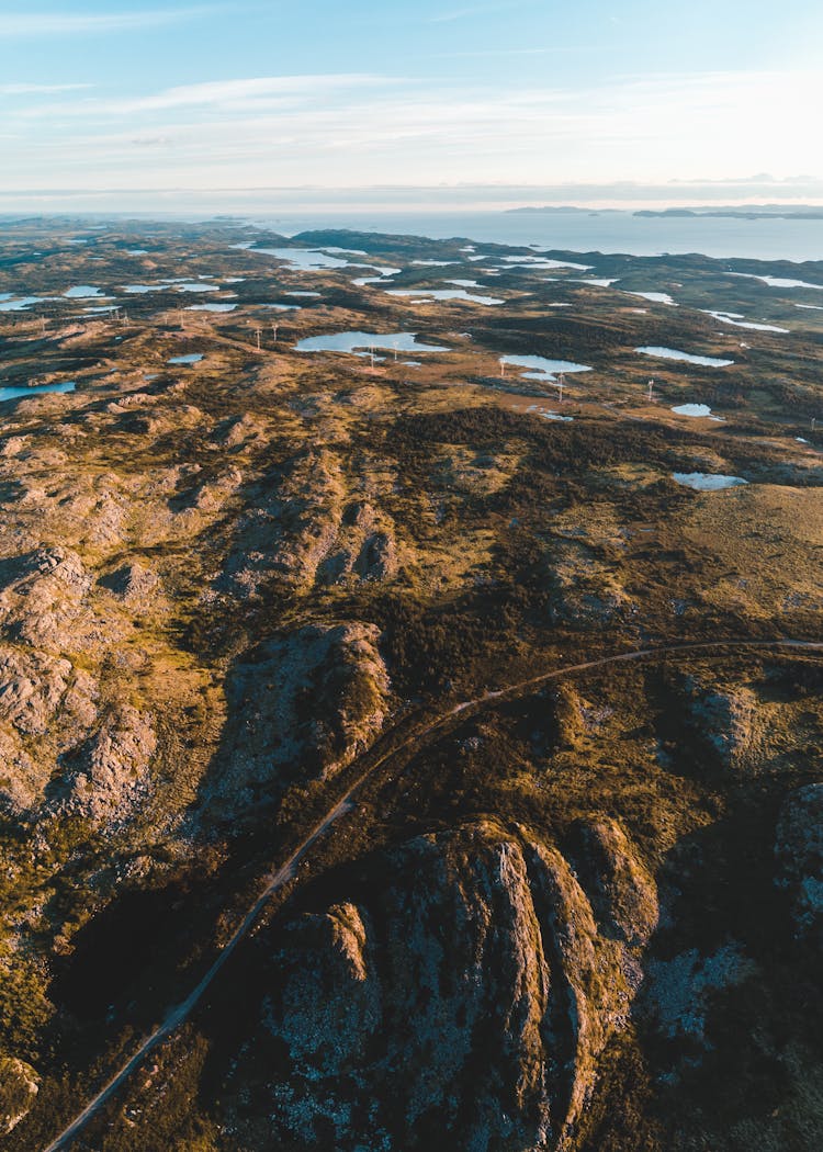 Water Bodies On Landscape