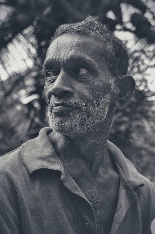 Immagine gratuita di barba, bianco e nero, ritratto