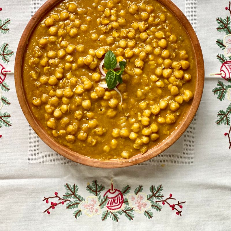 Chana Masala Vegetarian Lasagna