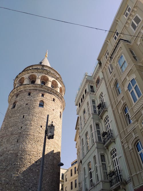 The Medieval Galata Tower in Turkey
