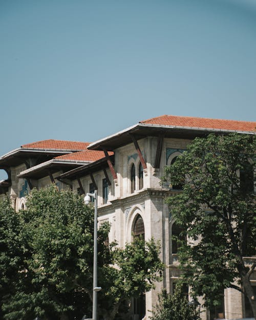 Old Palace Building in Istanbul, Turkey 