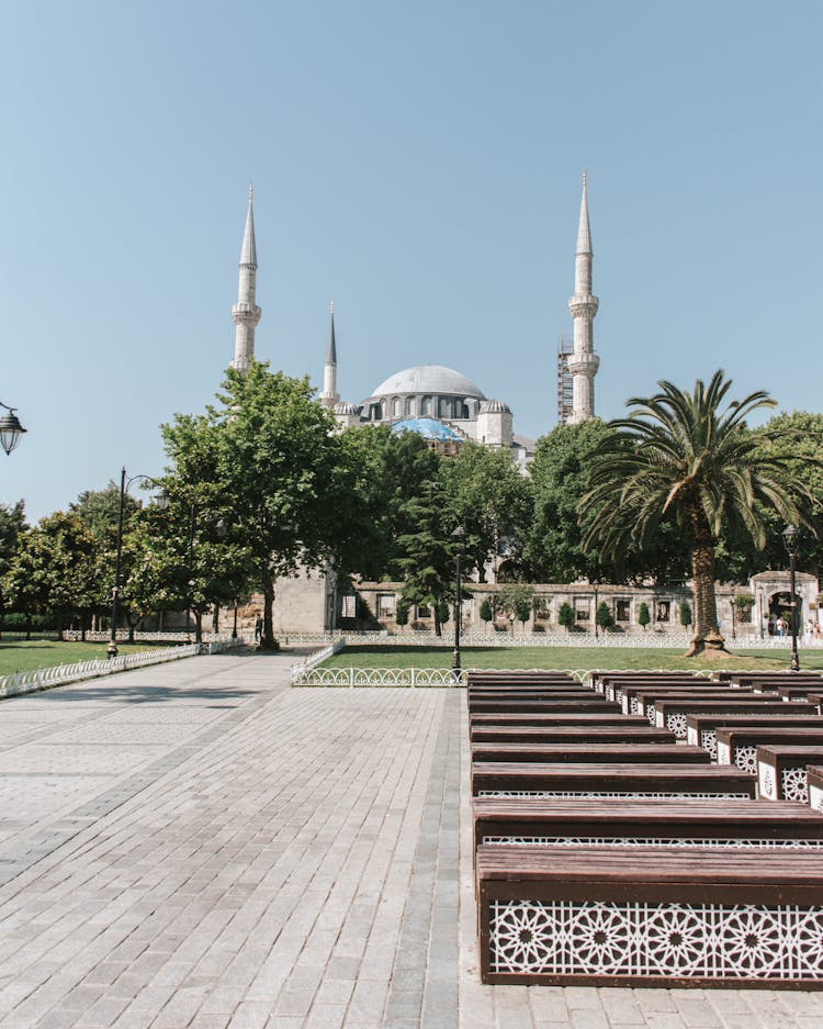 The Blue Mosque In Istanbul