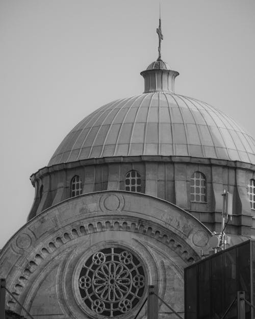 Foto d'estoc gratuïta de antic, blanc i negre, catedral