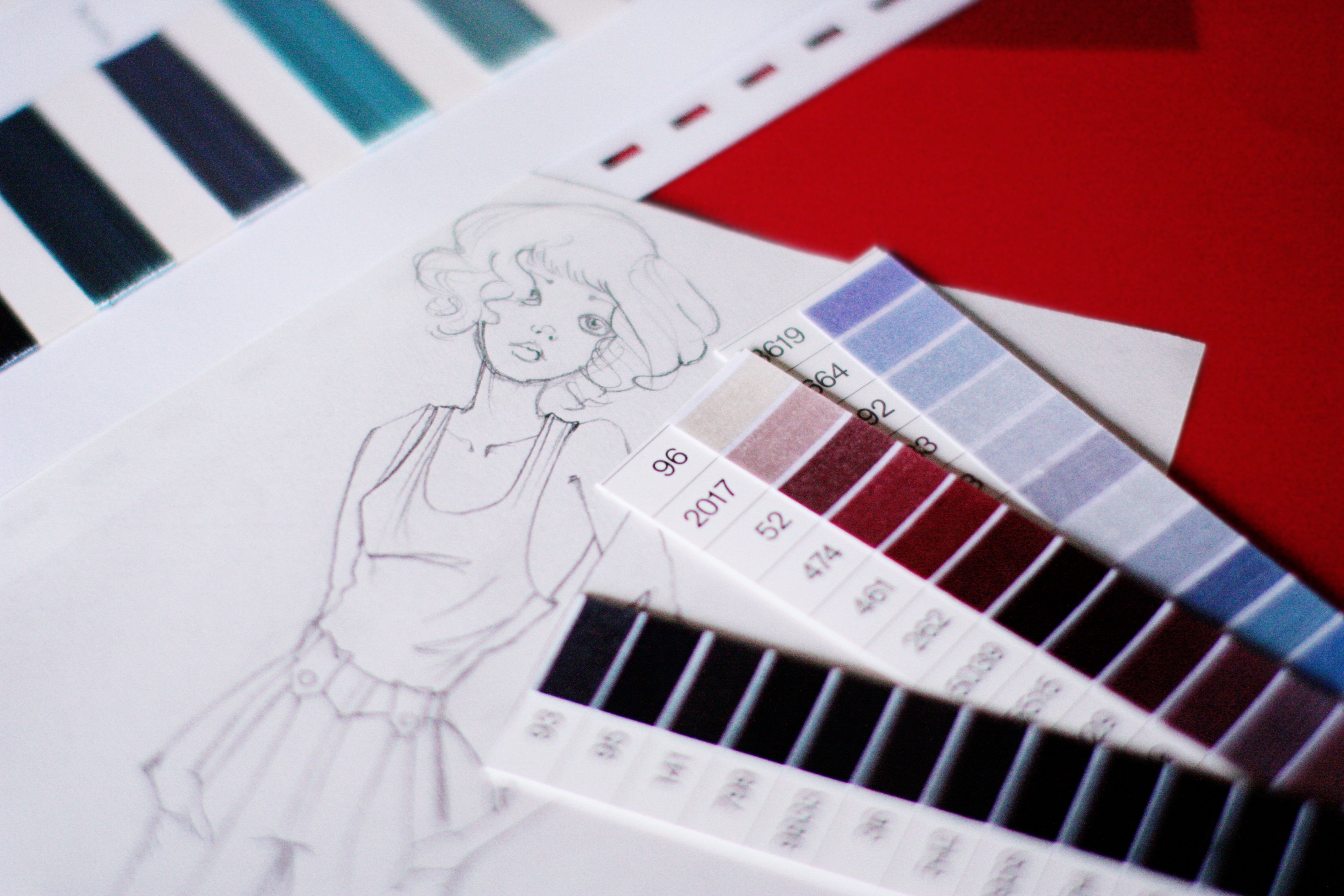 Free Stock Photo Of Drawing Fashion Fashion Design