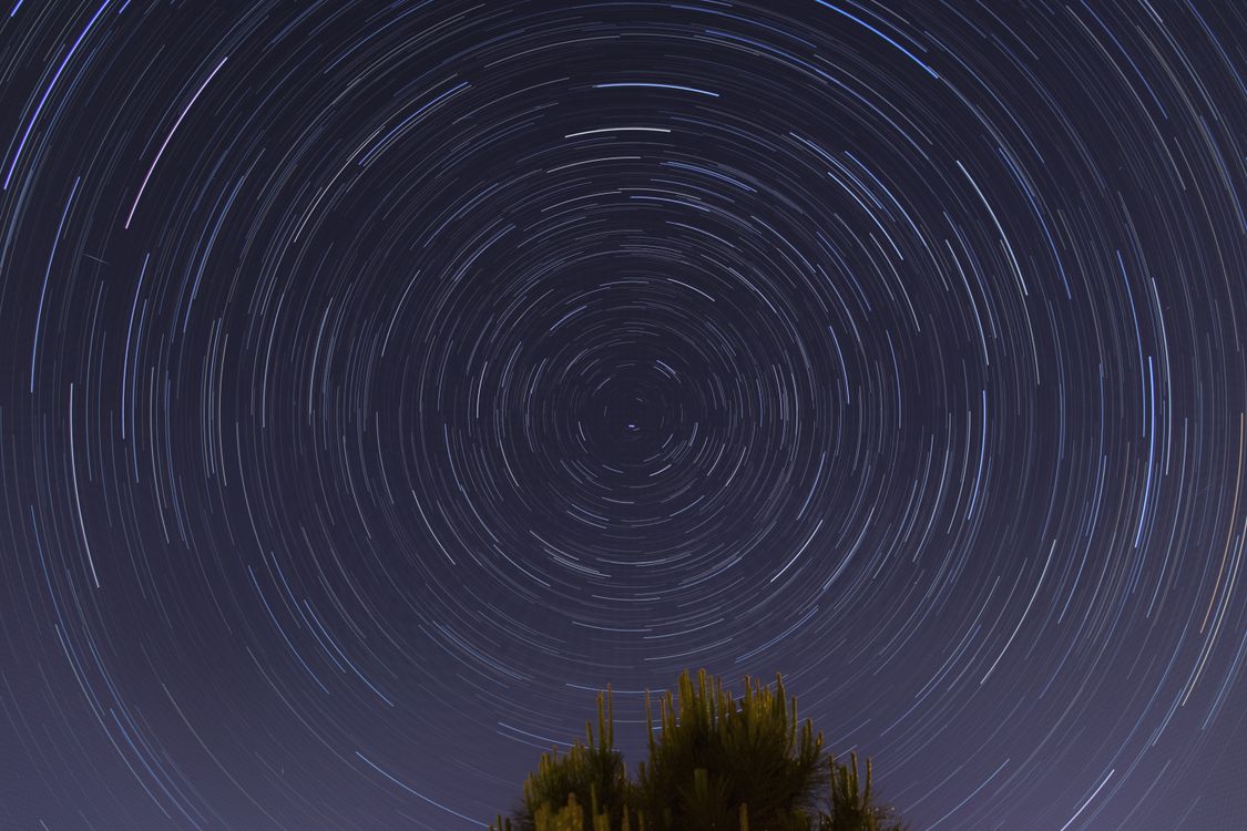 Circle Path Star Circular Star Trails 路 Free Stock Photo