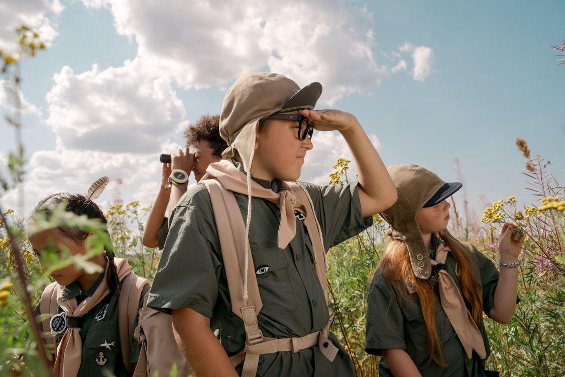 A Group of Kids Scouting · Free Stock Photo