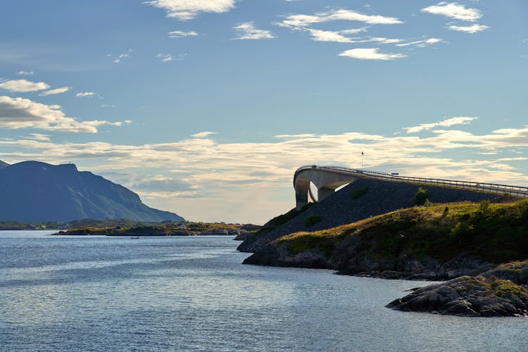 Bridge Connecting Small Islands