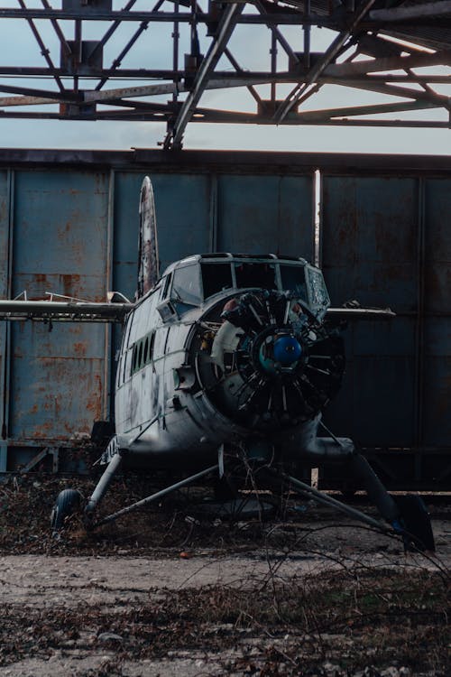 Free stock photo of airplane, old