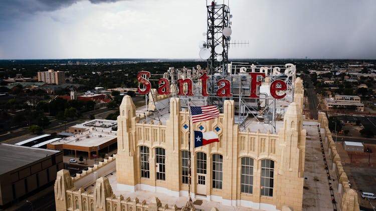 The Sante Fe Building In Amarillo, Texas, United States