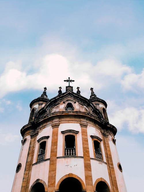 Free Church of Our Lady of the Rosary of the Blacks in Ouro Preto, Brazil
 Stock Photo