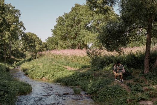 Free stock photo of adventure, backpacking, boy scout