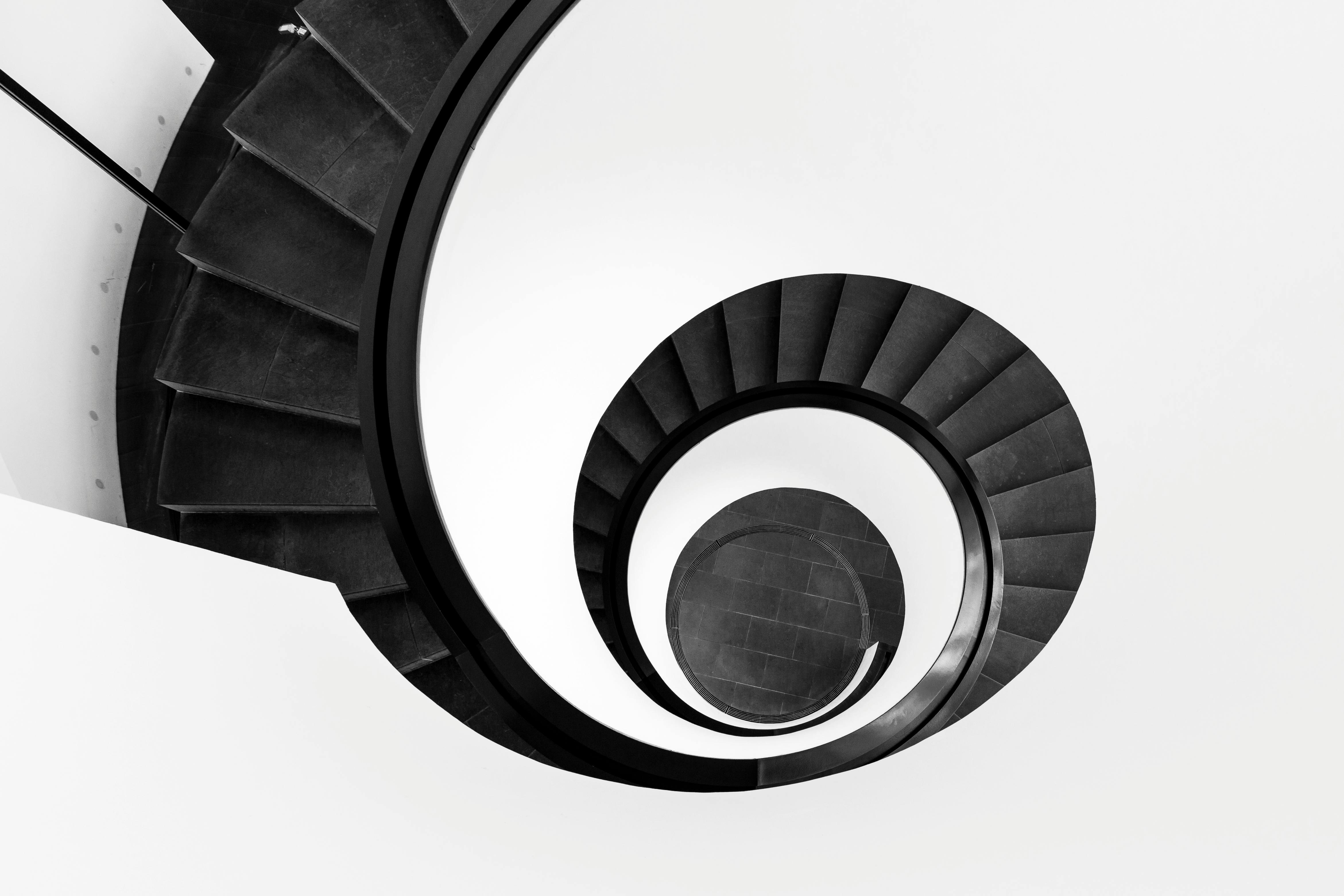 Black Spiral Staircase · Free Stock Photo