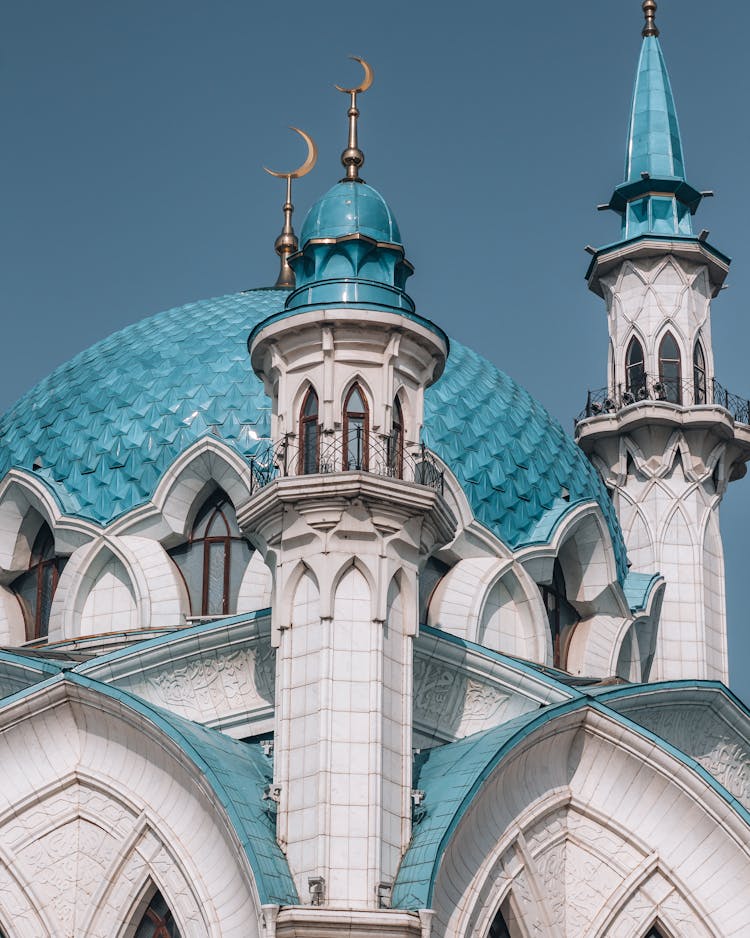 Dome Of Kul Sharif Mosque In Kazan, Russia