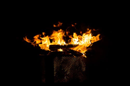 Foto profissional grátis de acampamento, ardente, calor
