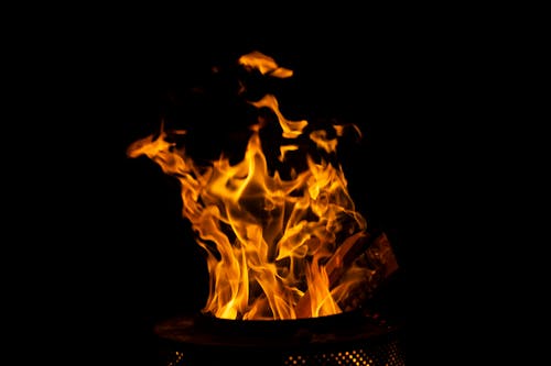 漆黑, 火, 熱 的 免費圖庫相片