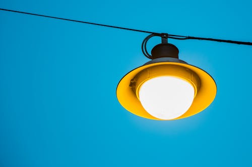 Geel En Zwart Lichtpunt