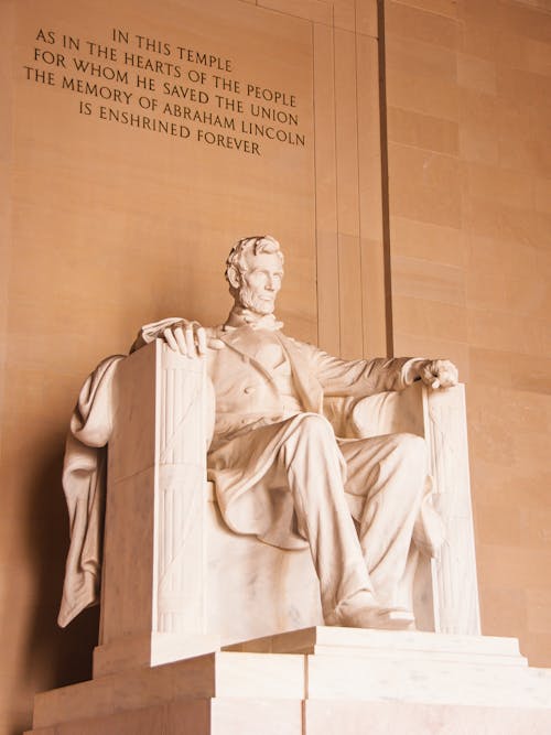 Free Lincoln Memorial Statue Stock Photo