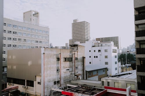 Concrete Buildings in the City