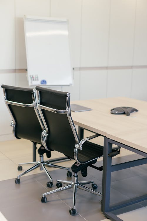 Free Empty Seats Inside a Conference Room  Stock Photo