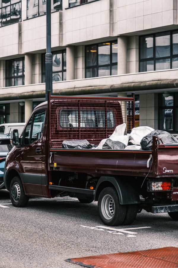 Flatbed truck