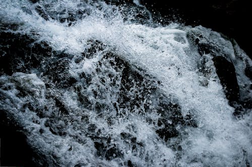 Close-Up Photo of Splashing Water