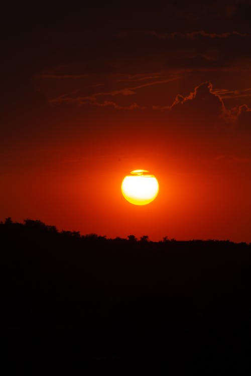 คลังภาพถ่ายฟรี ของ ดวงอาทิตย์, ตอนเย็น, ตะวันลับฟ้า