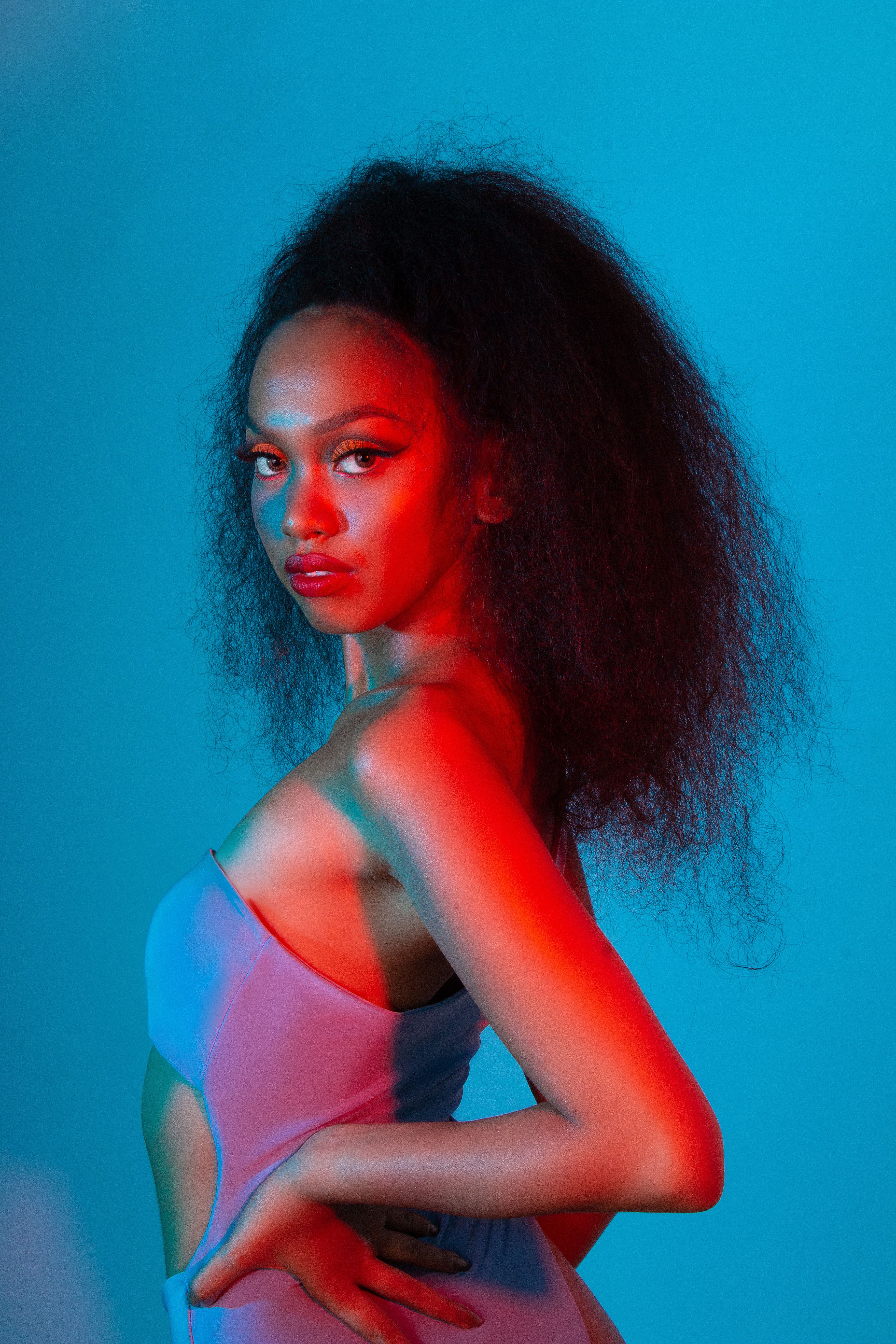 Woman in Pink Tank Top · Free Stock Photo