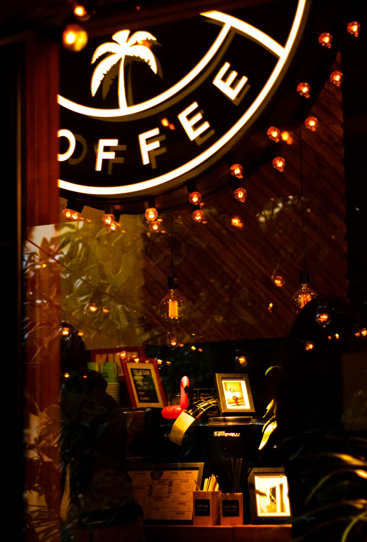 Cafe seating area