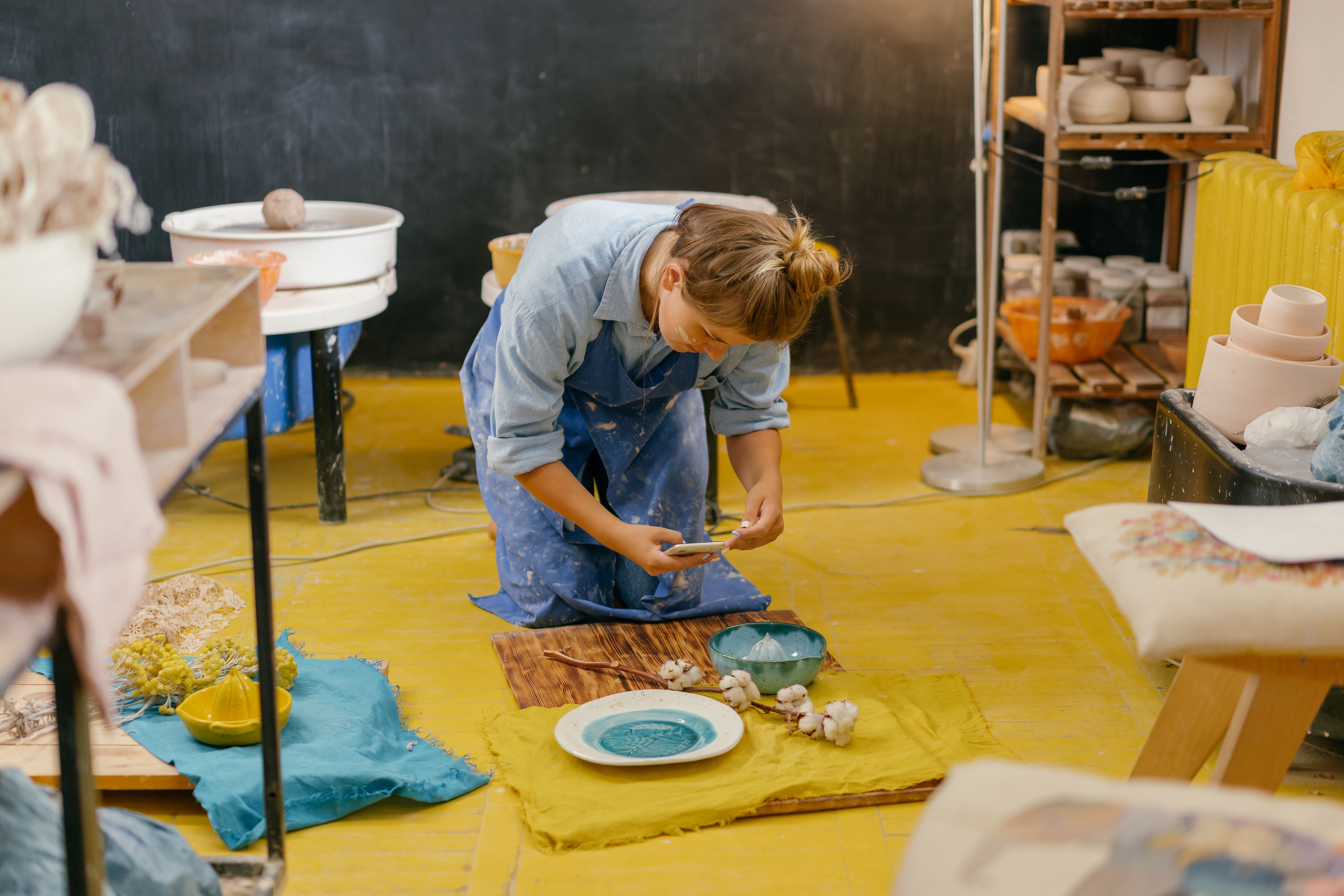 OPINION: Crafts and hobbies that will get you off your phone screens — Photo by Mikhail Nilov on Pexels