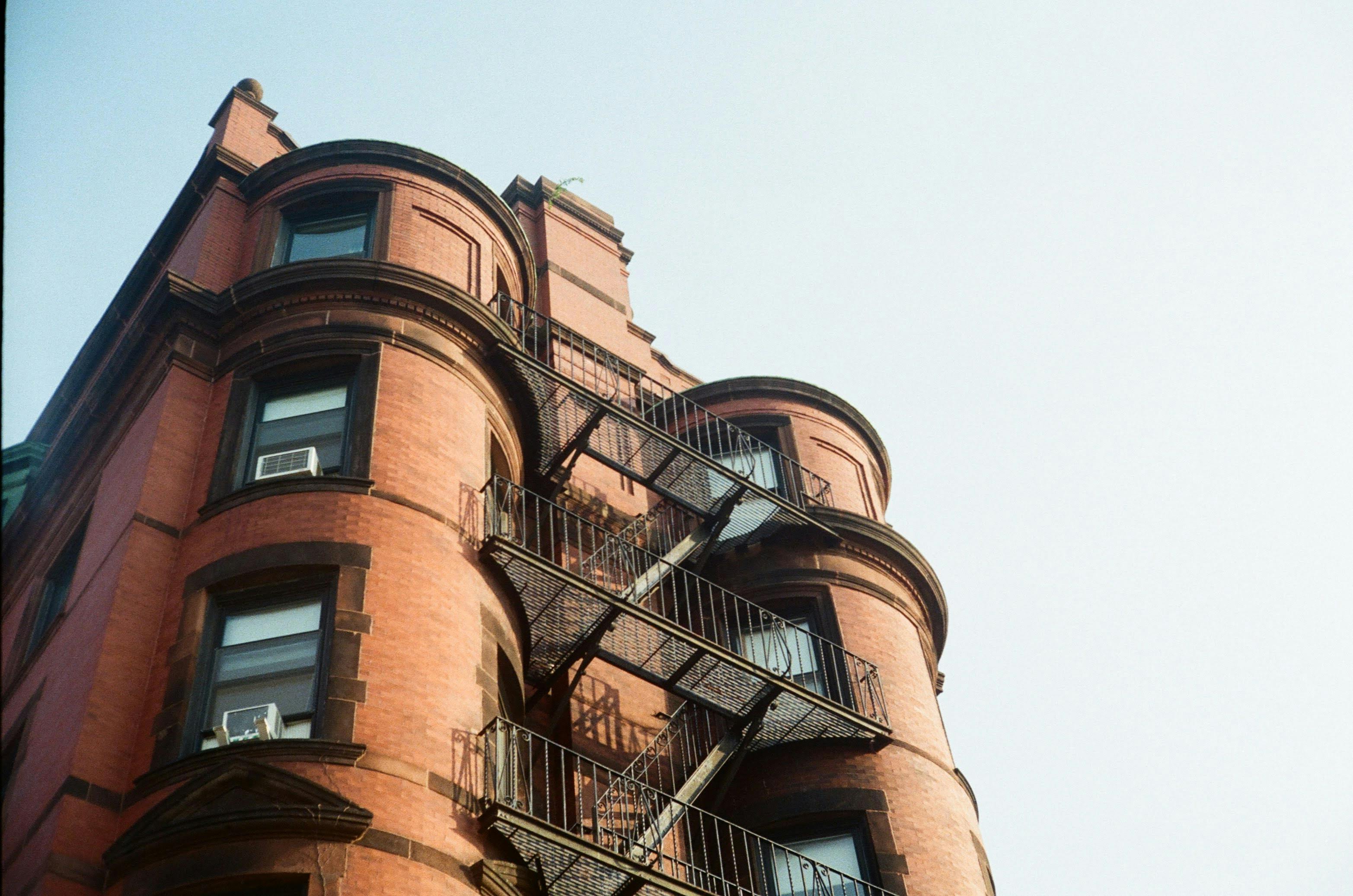 Classic Boston brownstone apartment building - Scholar housing in Boston