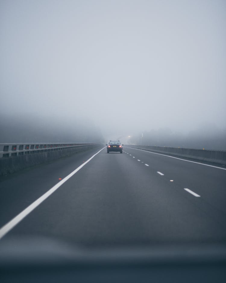 Black Car On The Bridge