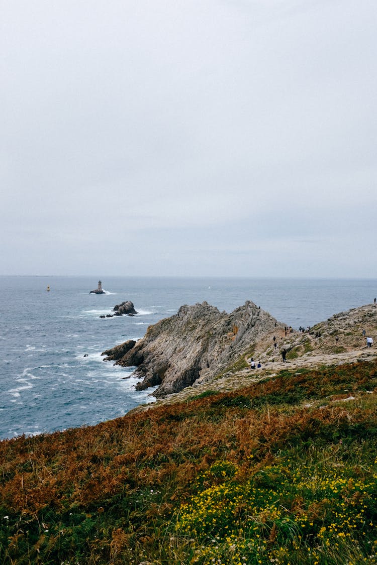 Pointe Du Raz Promontory In France 