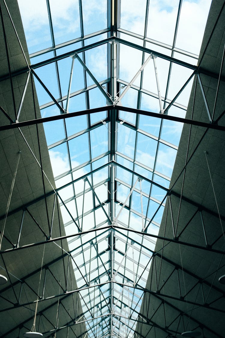 Roof In The Les Ateliers Des Capucins, Brest, France